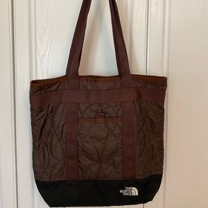 The North Face quilted tote